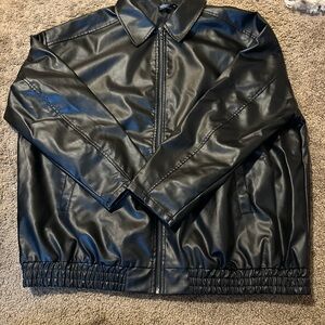 Women's Black Leather Jacket